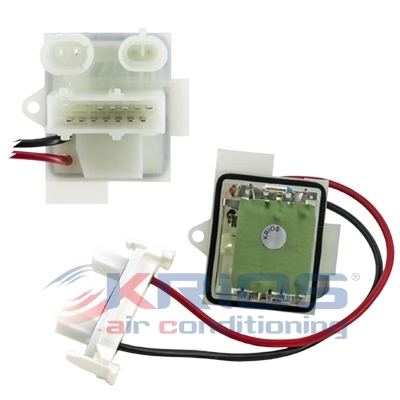 Series Resistor, electric motor (radiator fan)